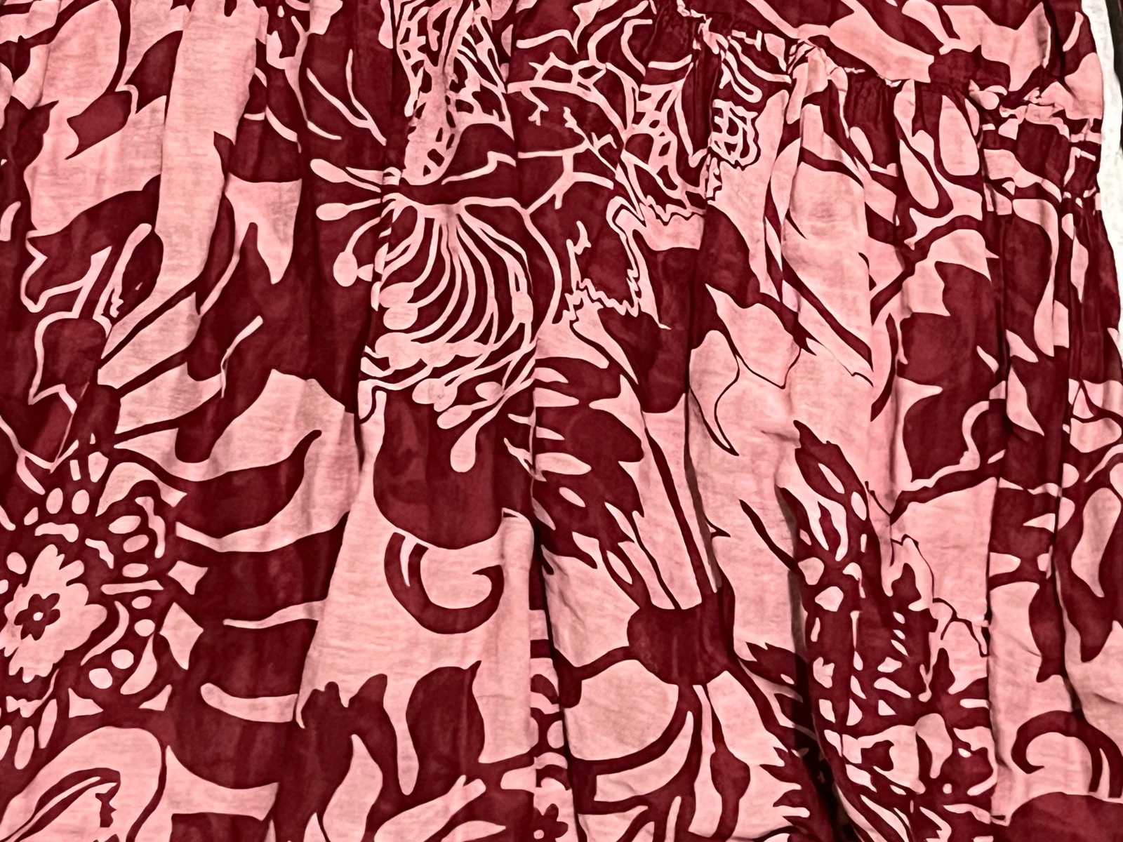 Saia de algodão e seda estampada – photo 14
